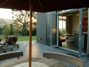 Courtyard to kitchen